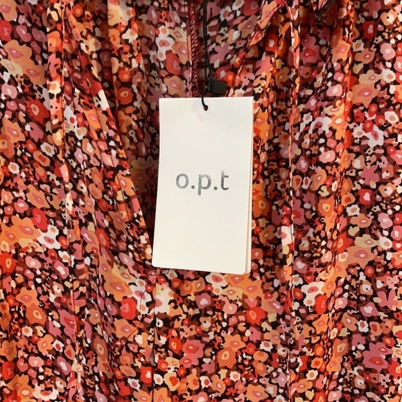 NWT OPT Long Sleeve Millions Boho Prairie Dress - Picture 3 of 8